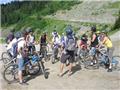 Départ en VTT sur le GR71 C